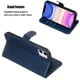 thumbnail image 2 of Funda con Cremallera para iPhone 11, Carcasa Cartera de Cuero PU con Soporte y Tarjetero, 2 of 6