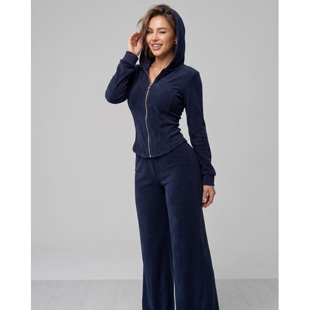 Set Urban Mujer Invierno Palazzo Gorro Estilo Moderno - ZL042