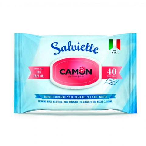 Camon - Toallitas Humedas Tea Tree Oil 40Un