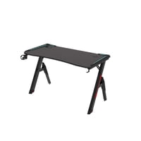 Escritorio Gamer Con Luces 140X60X73Cm Negro By Lubabycas