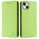 thumbnail image 4 of Funda Billetera con Soporte para iPhone 14 Plus Bloqueo RFID Plegable Verde claro, 4 of 6
