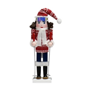 Bothyi - Figura De Cascanueces, Adorno Decorativo Navideño Para Regalos De Fiesta, Escritorio, Cumpleaños De Niña