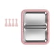 thumbnail image 2 of Máquina Para Hacer Helados Casera, Fácil De Limpiar, Divertida, Para Familias, Con Bandeja Para Helados, Color Rosa, Sin Tapa, 2 of 5