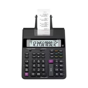Calculadora De Impresion 21 Funciones Negro Hr-150Rc-Dc Casio
