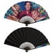 thumbnail image 5 of Lizzie McGuire Abanico Plegable Chino, Abanico de Mano de Poliéster Plegable, Abanicos para Baile Fiesta Hogar, Adecuado para Hogar, Oficina, Fiesta, 5 of 6