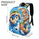 thumbnail image 3 of Zambezia-theme Backpack, Campus style schoolbag Bookbag with Adjustable Shoulder Straps And Large Zip Compartment, Unisex Travel Bags.42x30x15cm, 3 of 6