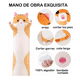 thumbnail image 3 of Gatito De Peluche Realista Dormido Con Sonido ( Mauya) Gris, 3 of 3