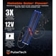 thumbnail image 3 of Cargador Solar de Batería PulseTech SP-7 7W Delgado Azul, 3 of 8