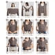 thumbnail image 3 of Portabebés YOLAY ajustable hasta 23 kg gris barro, 3 of 6