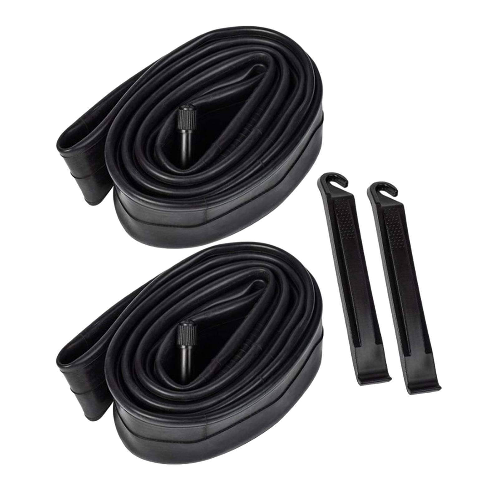 Ioensy - 2 Cámaras De Aire Para Bicicleta Con 2 Palancas De Neumáticos De Repuesto 1,75/2,125