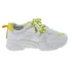 thumbnail image 2 of Zapatilla Blanco/Amarillo Vía Franca, 2 of 4