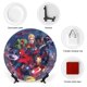 thumbnail image 3 of Los superhéroes de Marvel Plato decorativo de porcelana fina (bone china), plato decorativo de cerámica para hogar, oficina, soporte de pared, platos decorativos para dormitorio - 6 pulgadas (15 cm), 3 of 6