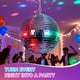 thumbnail image 5 of Bola de Discoteca YD Youdepot 20 cm Plata Paquete de 2 para Colgar, 5 of 8