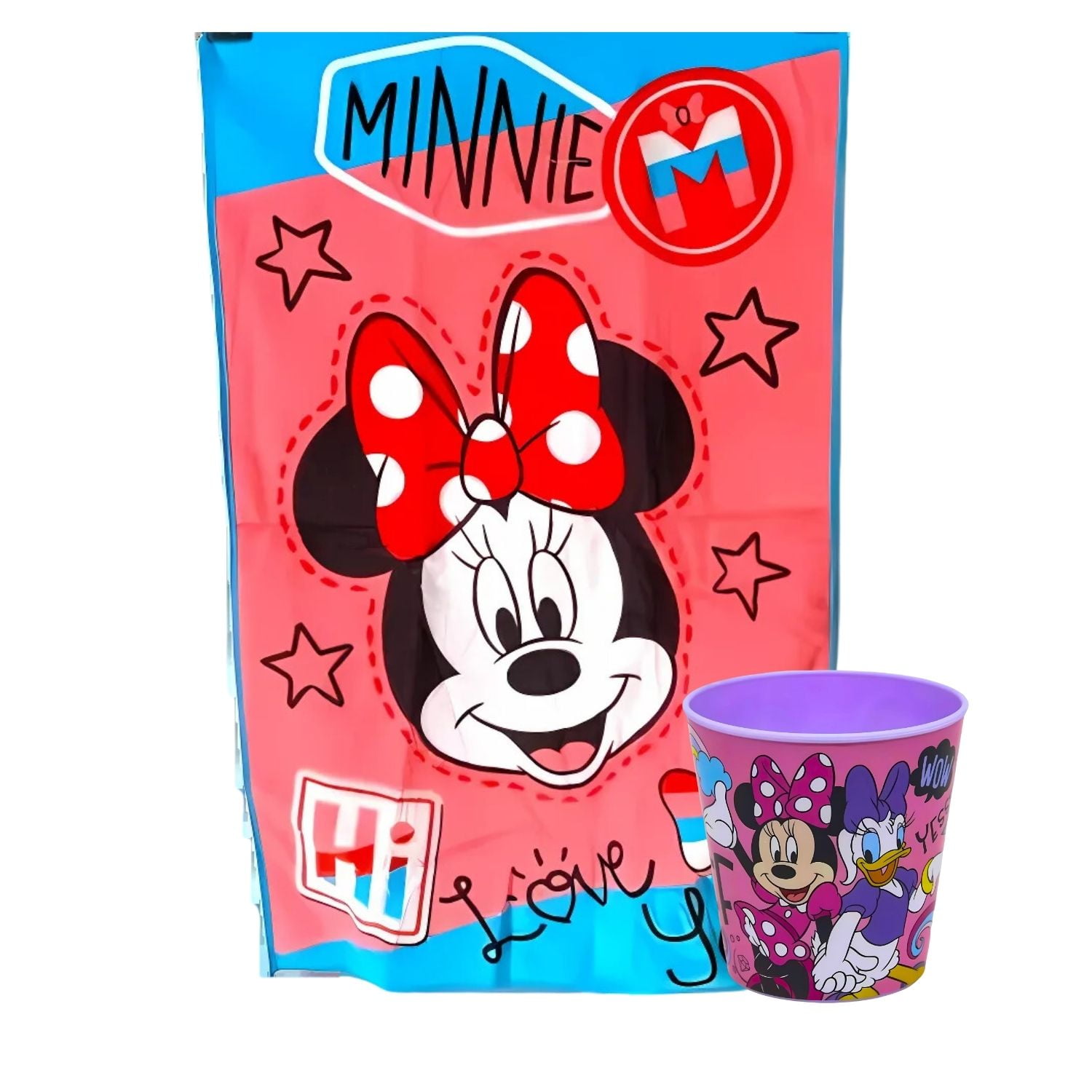 Genérico - Toalla De 30x50cm Love Balde Playa Dibujo Animado Ratona