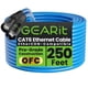 thumbnail image 1 of Cable Ethernet GearIt blindado CAT6 Ethercon de 250 pies, azul, 1 of 7