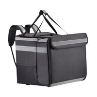 Magideal - Mochila De Entrega De Pizza Mochila Aislada Ciclismo De Supermercado Smooth Bike Reutilizable Para Transportar Alimentos Fríos Mochila De Pizza Expand