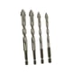 thumbnail image 2 of 4 Brocas Excéntricas Con Dientes De Sierra De Cuatro Ranuras Resistentes Para Baldosas, Metal Y Hormigón, 2 of 5