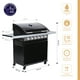 thumbnail image 2 of Parrilla A Gas 6 Quemadores Texas Black, 2 of 8
