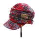 thumbnail image 2 of Gorro de invierno para mujer, con visera corta, plisado y floral, resistente al viento, cálido, térmico, con forro polar para uso diario., 2 of 6