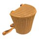 thumbnail image 1 of Mochila Rústica De Polipropileno Con Tapa Y Correas Para El Hombro, Hecha A Mano Para Exteriores., 1 of 5