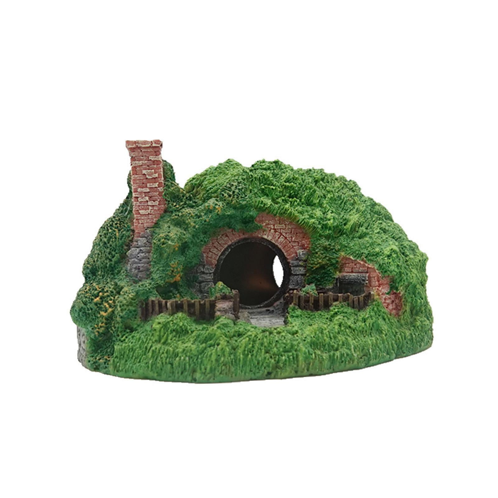 Escondite Para Betta Para Pecera Para Accesorios De Paisaje De Reptiles Cueva De Resina