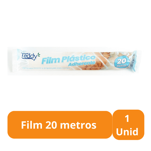 Film Plastico 20 metros Teddy Unidad