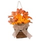 thumbnail image 4 of Cesta De Mimbre De Corona De Hoja De Arce Artificial Para Decoración De Otoño De Puertas Delanteras, 4 of 5