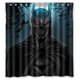 thumbnail image 1 of Cortina de ducha de Batman con máscara oscura, juego de cortinas de baño con ganchos, tamaño 60 x 72 pulgadas, 1 of 3