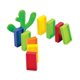 thumbnail image 3 of Domino Train Schylling con 80 fichas de dominó y accesorios, 3 of 5