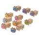 thumbnail image 1 of 10 Uds. Bloques De Apilamiento De Clasificación De Madera Juguetes Montessori Para Niños Unisex, 1 of 5