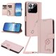 thumbnail image 1 of Funda Cartera Trébol para Xiaomi 15T con Ranuras Tarjetas y Carga Inalámbrica Rosa, 1 of 6