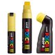 thumbnail image 1 of Set de marcadores de pintura POSCA amarillo 3‑Pack MOP’R, PC‑17K, PC‑8K, 1 of 6