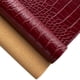 thumbnail image 1 of Rollo de tela para manualidades de piel sintética 30 cm x 135 cm, rojo café, 1 of 4
