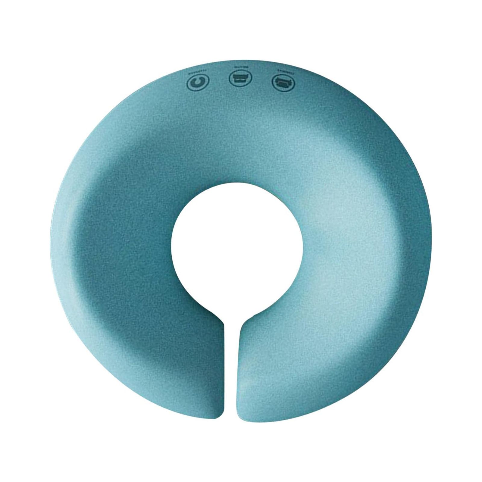 Magideal - Almohada De Masaje De Spa, Almohada Facial En Forma De U, Mesa De Masaje Suave Transpirable, Cuna, Almohadilla De Salón De Belleza Para Vuelos, Salón Esponja Azul