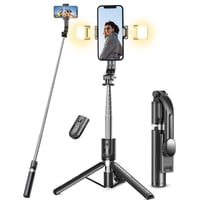 Trípode Selfie Stick Pnitri Con Luz Para Iphone Y Samsung