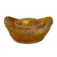 thumbnail image 1 of Lingote de oro adornado con joyas de Feng Shui Import con inscripciones chinas, 1 of 1