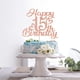thumbnail image 4 of Adorno para tartas Unoggsor con purpurina en oro rosa, feliz 15 cumpleaños, 4 of 7
