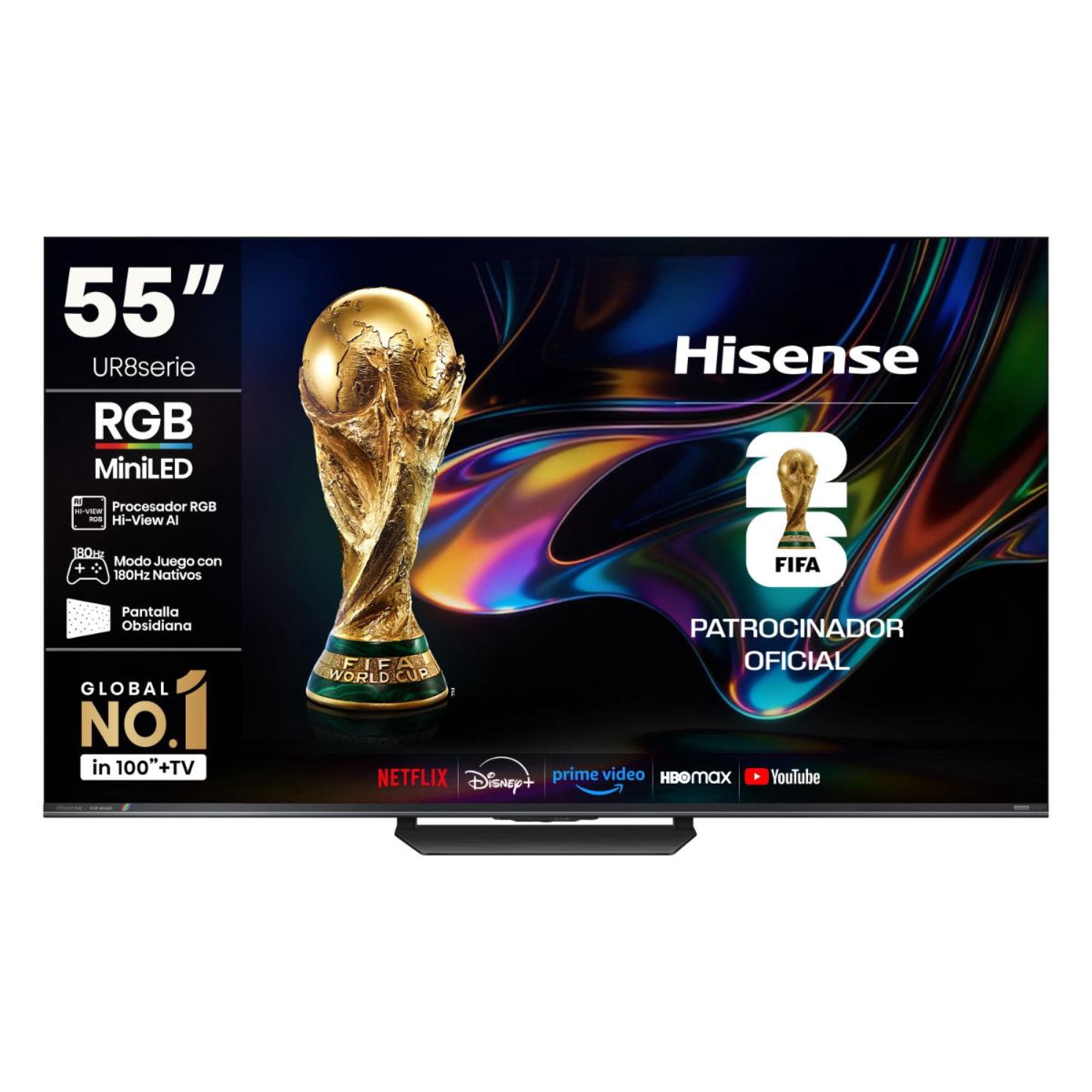 Televisor SMART TV 55" RGB MINI LED UHD 55UR8SG Google TV