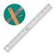 thumbnail image 2 of Regla Acurit 30 cm Acero Inoxidable con Base de Corcho, 2 of 7
