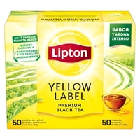 Té Negro Yellow Label Caja 50 Un Lipton