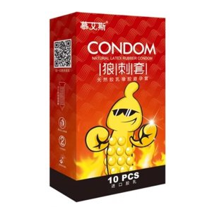 Citohome - Juguetes Sexuales Para Adultos Con Condón, 10 Unidades, Rojo Prometemos Mantener La Información Del Cliente Confidencial Y Cuidadosamente Empaquetada Para Garantizar La Privacidad Del Cliente.