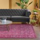 thumbnail image 3 of Alfombra Vintage Reversible 190X290 Cm D6 Fucsia, 3 of 7