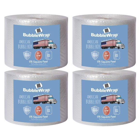 Plástico de burbujas American Bubble Boy 213 metros con burbujas pequeñas