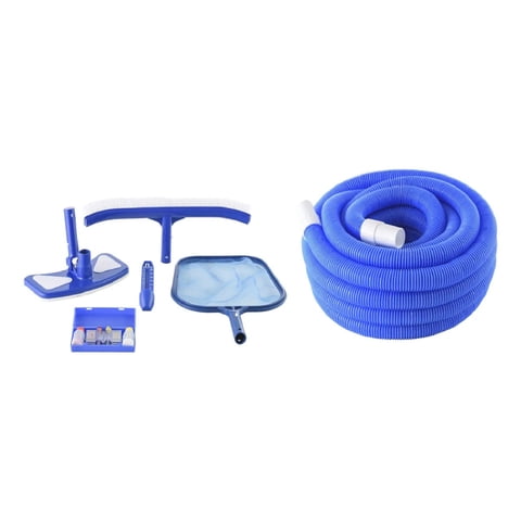Genérica - Kit Limpieza Mantenimiento Piscina + Manguera 10Mts