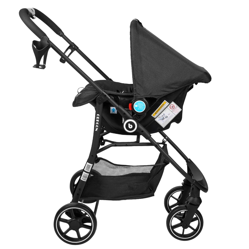 Bebeglo Oregon Isofix Travel System + Base Negro, foto 4