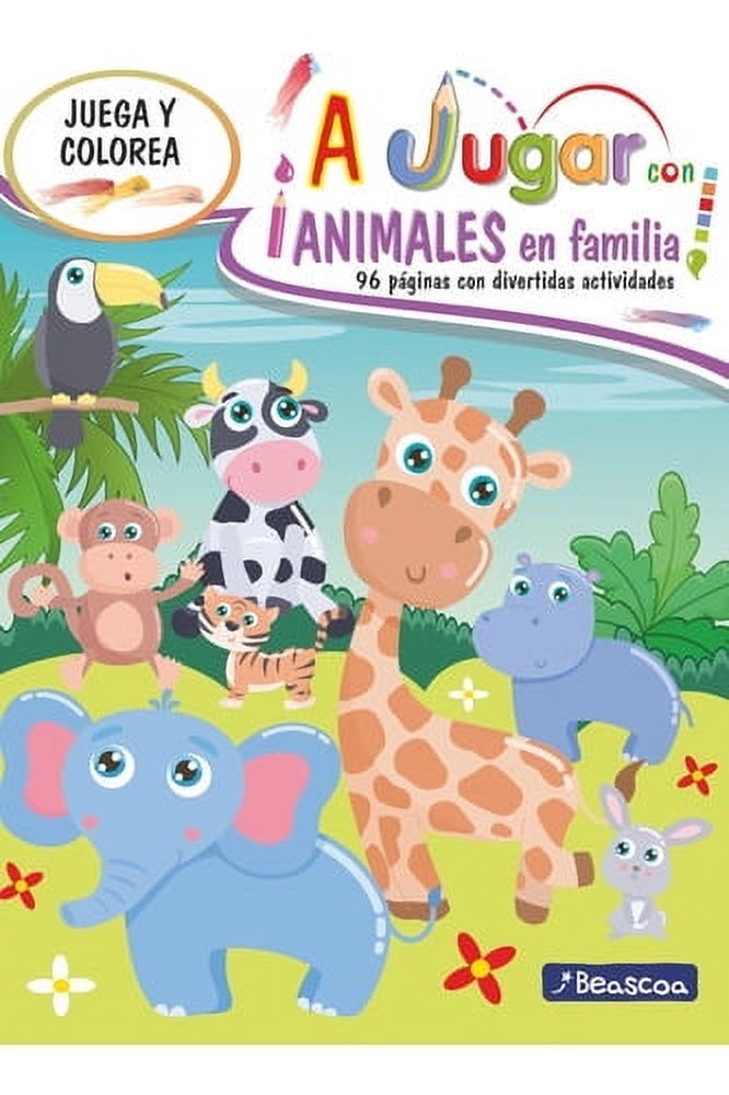 Libro A Jugar Con Animales En Familia - Beascoa