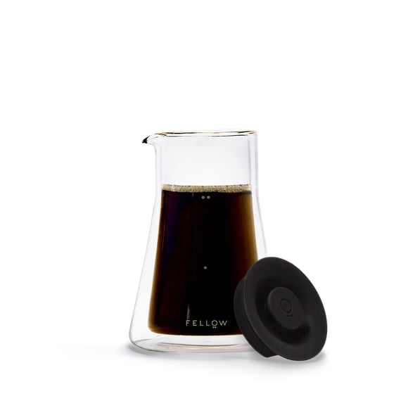 Jarra de café de vidrio borosilicato Fellow Stagg de doble pared, 600 ml