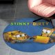 thumbnail image 4 of Stinky y Dirty Alfombra Redonda de Felpa Coral, Antideslizante, No Desprende Pelusas, Lavable y Duradera para Salón, Dormitorio y Habitación de Niños 60cm, 4 of 6