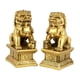thumbnail image 1 of 2 Figuras De Leones Guardianes De Perro Fu Para Regalo De Felicitación De Buena Suerte De Resina De 6,5 Cm X 4,5 Cm X 10,5 Cm, 1 of 5