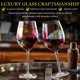thumbnail image 3 of Juego de 2 Copas de Vino The Wine Savant 473 ml Pintado a Mano, 3 of 8
